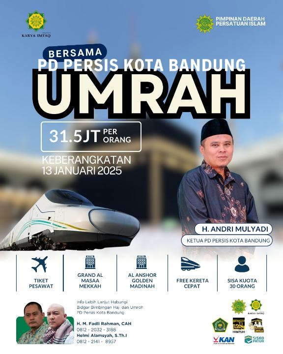 Umroh Bersama PD PERSIS Kabupaten Lombok Timur